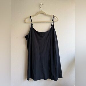 Abercrombie & Fitch Black Athletic Dress Cami with Adjustable Straps